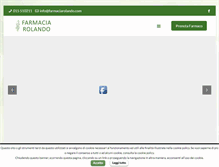 Tablet Screenshot of farmaciarolando.com